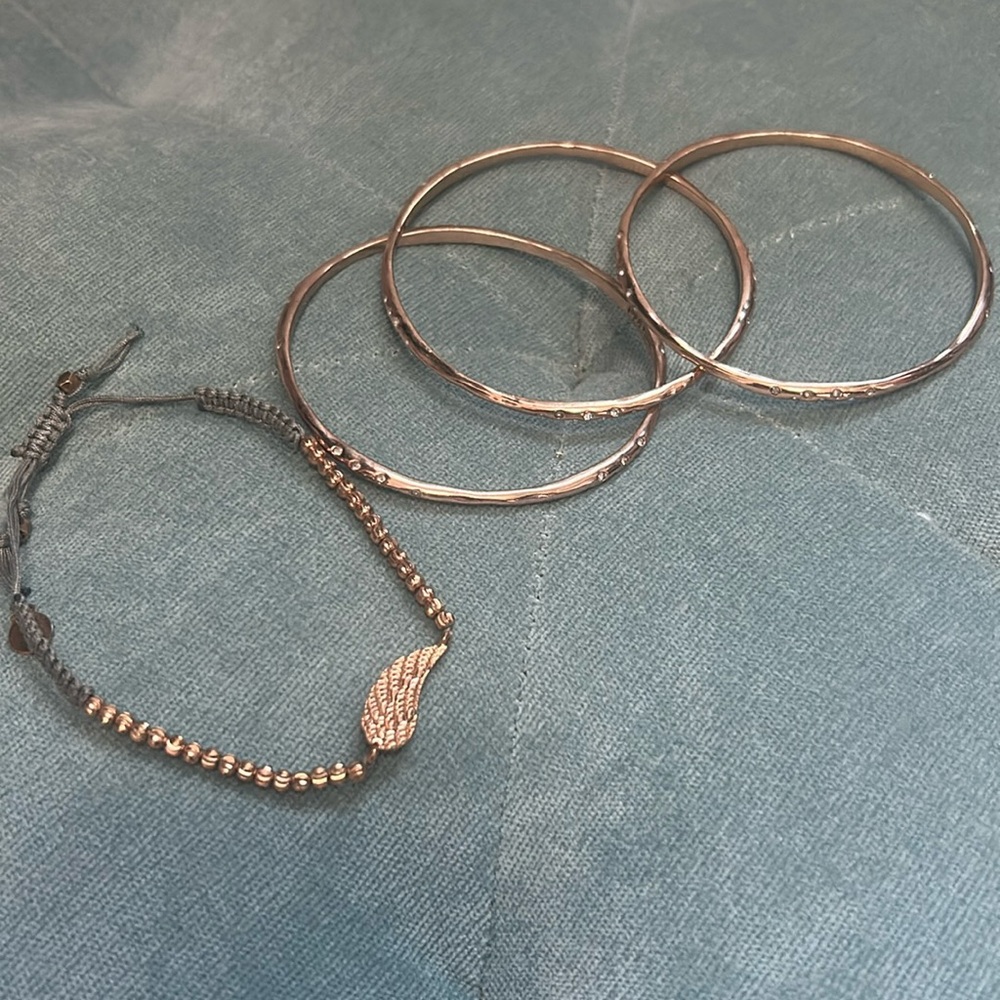 Stella and Dot rose gold bundle